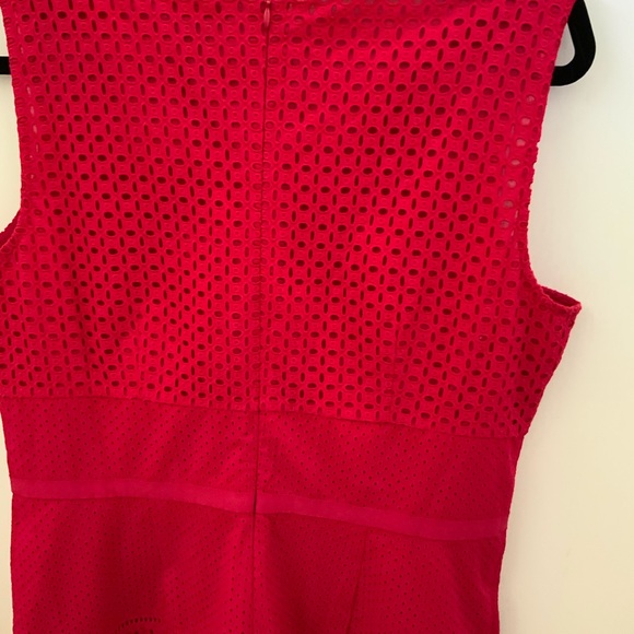 - Ann Taylor Mixed Eyelet Dress Size 8 - Picture 4 of 4